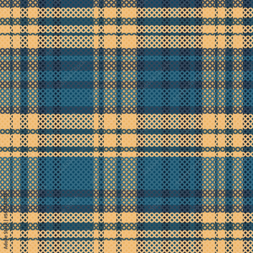 Tartan Plaid With Night Color Pattern. Tartan Plaid With Night Color Pattern.