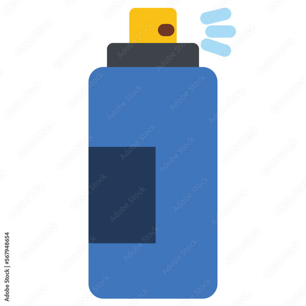 Spray Flat Icon Spray Flat Icon