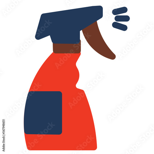 Spray Flat Icon