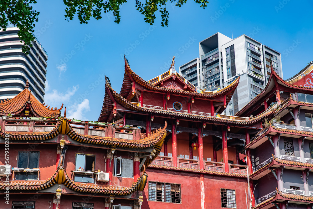 Thousand Buddha Temple, Chongqing, China