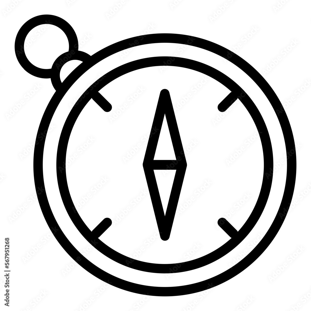 compass outline icon compass outline icon