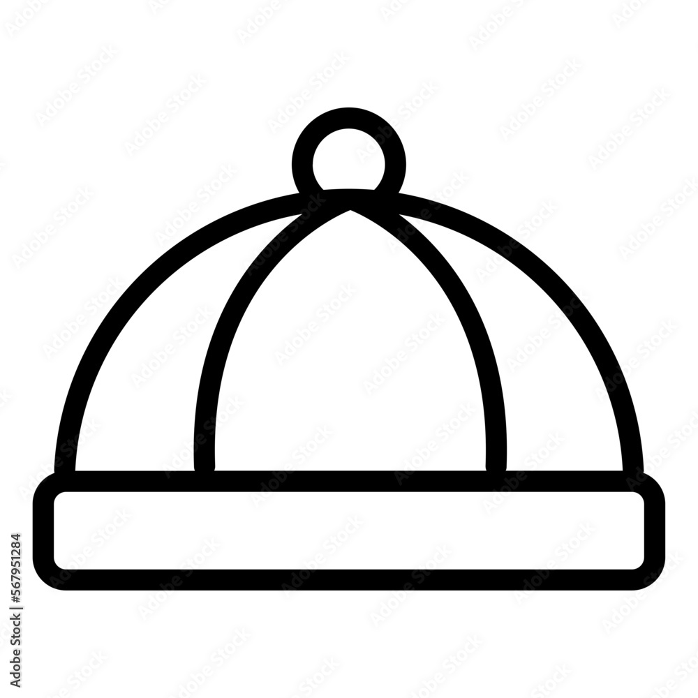 beanie outline icon beanie outline icon