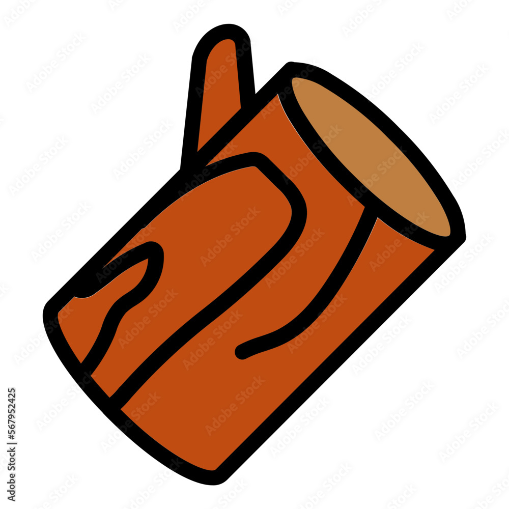 wood color line icon wood color line icon