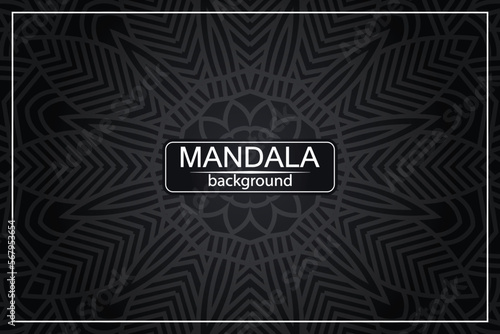 Luxury ornamental mandala design background