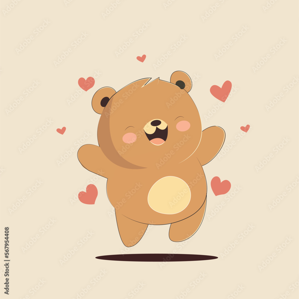 teddy bear with heart,cute bear. cute bear card. poster teddy bear with heart,cute bear. cute bear card. poster
