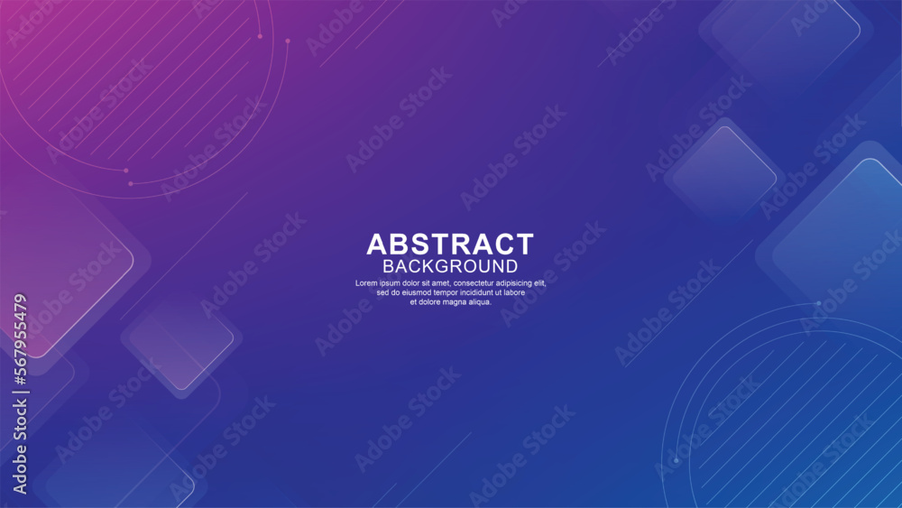 Modern geometric background with gradient colors