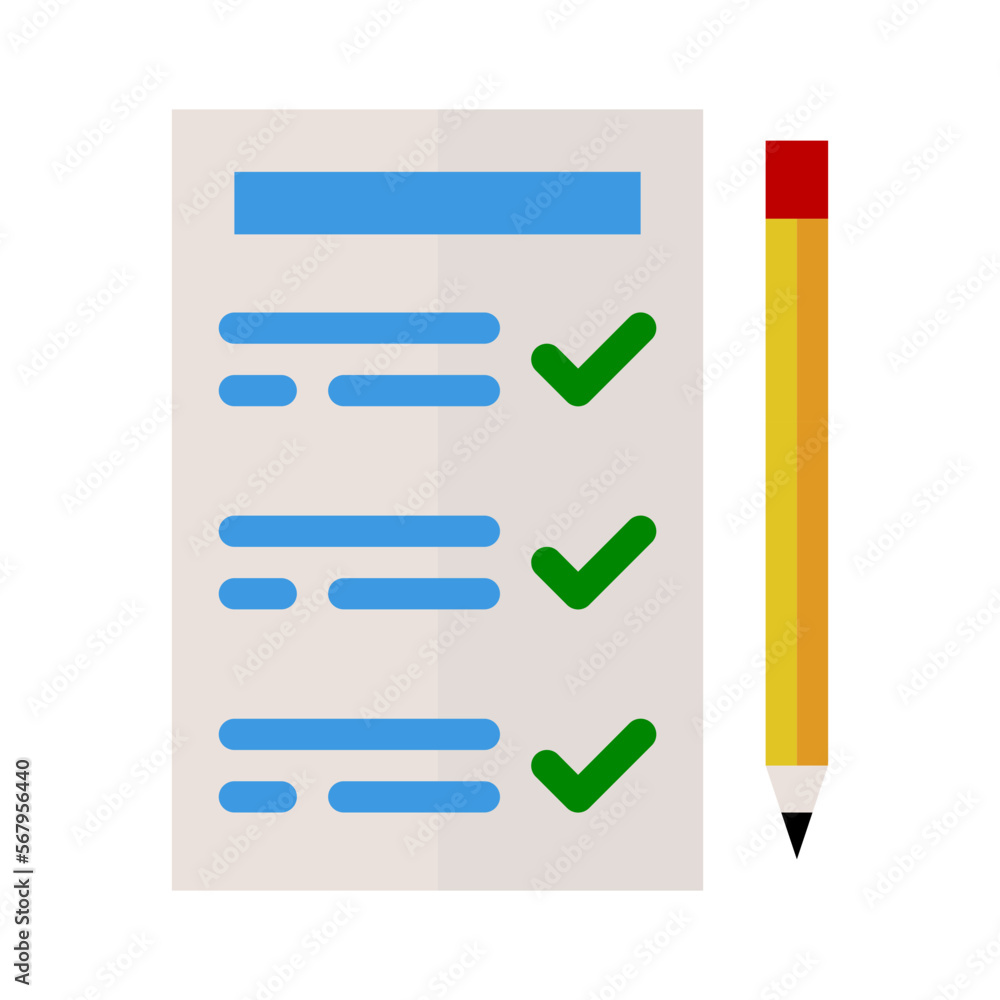 Test flat icon Test flat icon