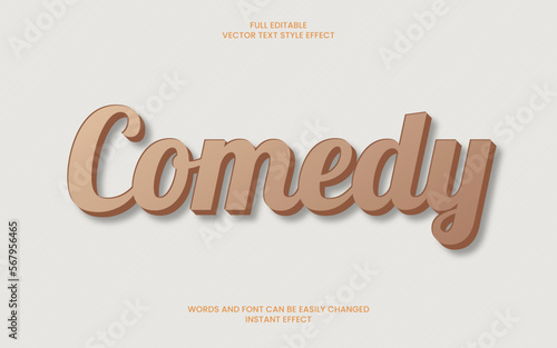 comedy text effect