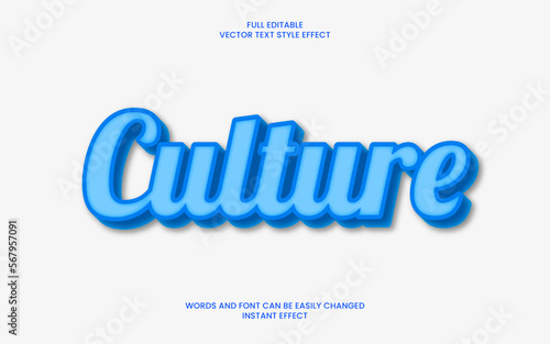 culture text effect 