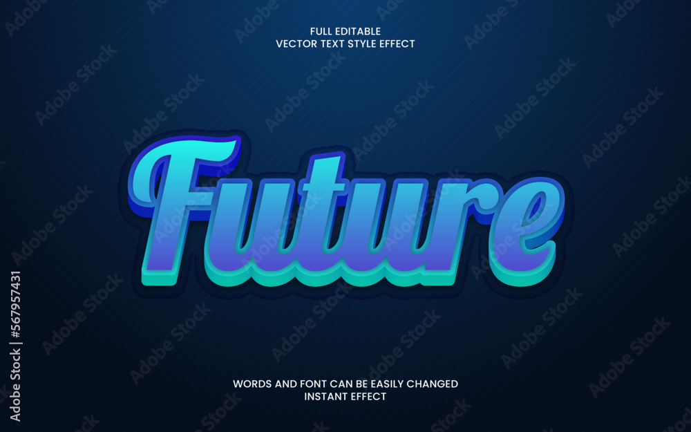 future text effect 