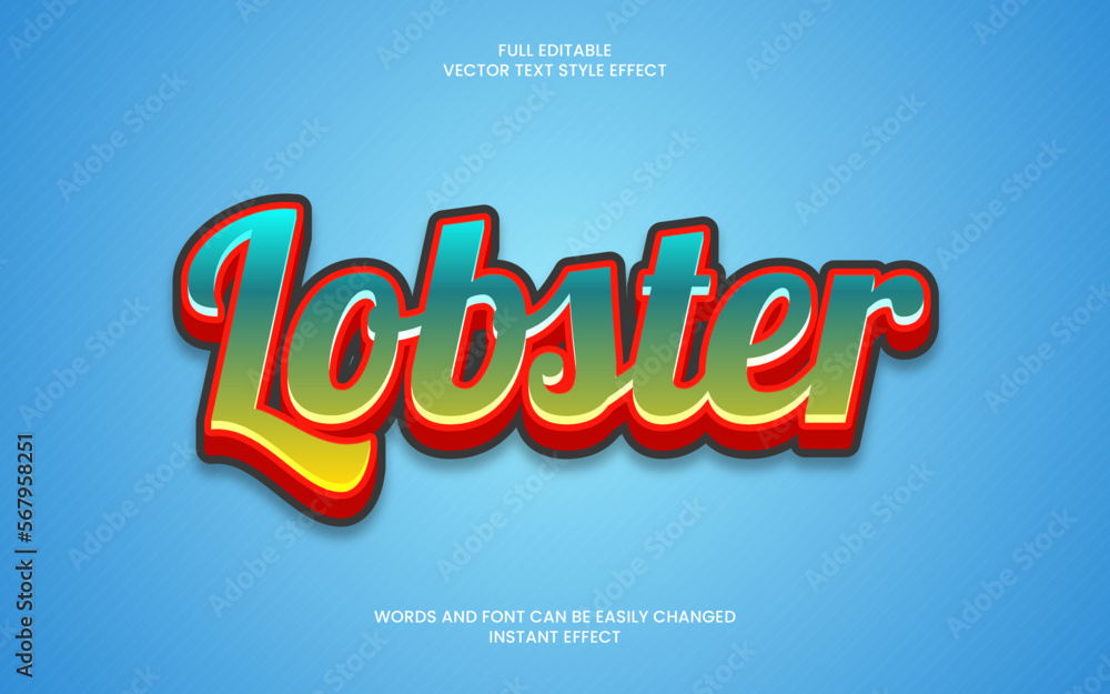 Lobster Text Effect