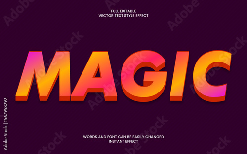 Magc Text Effect