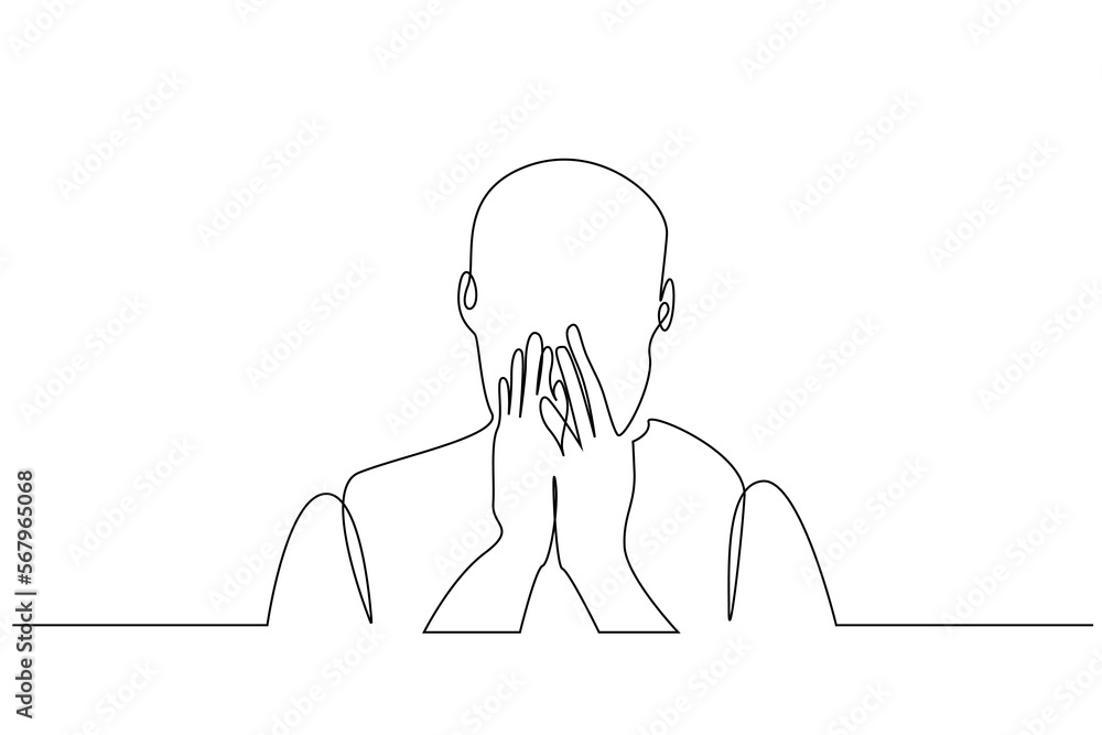 man gaping scared surprise secret embarrassed closed mouth man gaping scared surprise secret embarrassed closed mouth