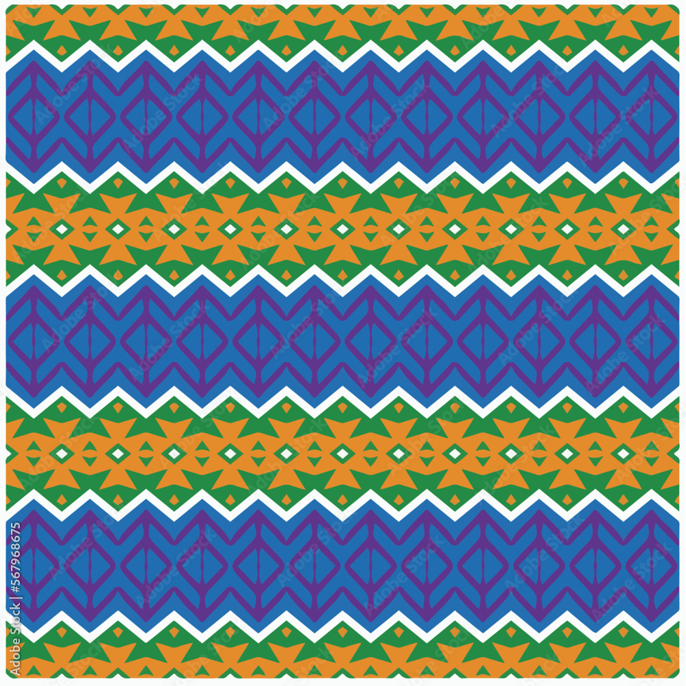 Vector geometric ornament in ethnic style. Seamless pattern with abstract shapes, repeat tiles. Repeating pattern for decor, fabric,textile and fabric. Vector geometric ornament in ethnic style. Seamless pattern with abstract shapes, repeat tiles. Repeating pattern for decor, fabric,textile and fabric.