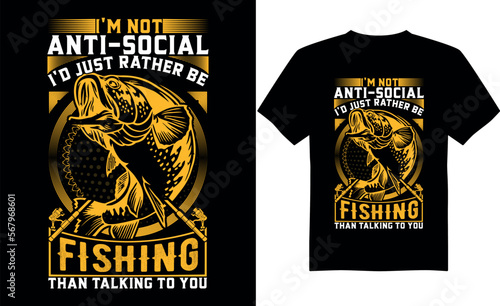 Fishing quote typography t-shirt design vector. Graphic t-shirt element of catch, symbol, fish, seafood, fisherman, water, river, ocean, label, emblem retro vintage art background fishing design.