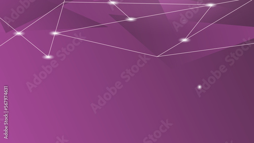 Futuristic motion blurred curve wavy gradient background. Abstract decoration dynamic purple light effect background template. Vector illustration.