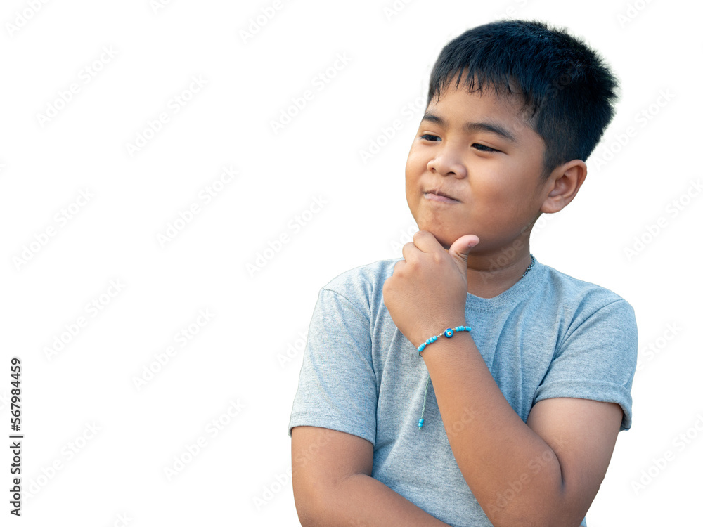 Portrait of smiling boy isolated on white background Portrait of smiling boy isolated on white background