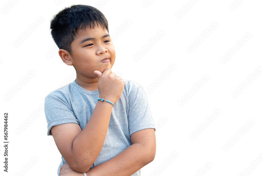 Portrait of smiling boy isolated on white background Portrait of smiling boy isolated on white background