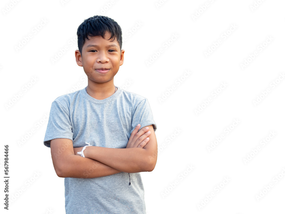 Portrait of smiling boy isolated on white background Portrait of smiling boy isolated on white background