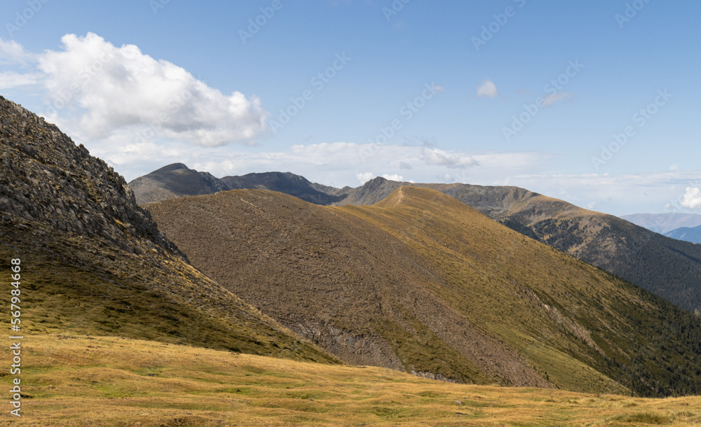 landscape in the mountains