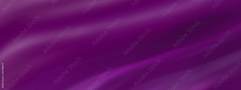 Fototapeta premium Sfondo banner astratto tessuto piegare viola porpora bello