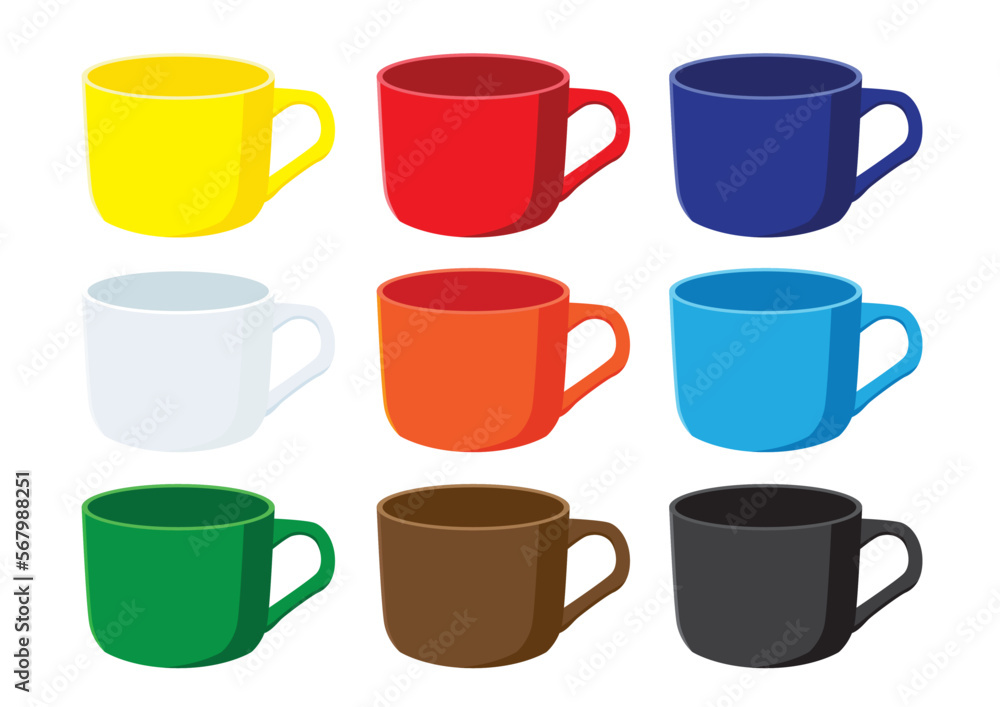 coffee cup multi color on white background illustration vector
coffee cup multi color on white background illustration vector