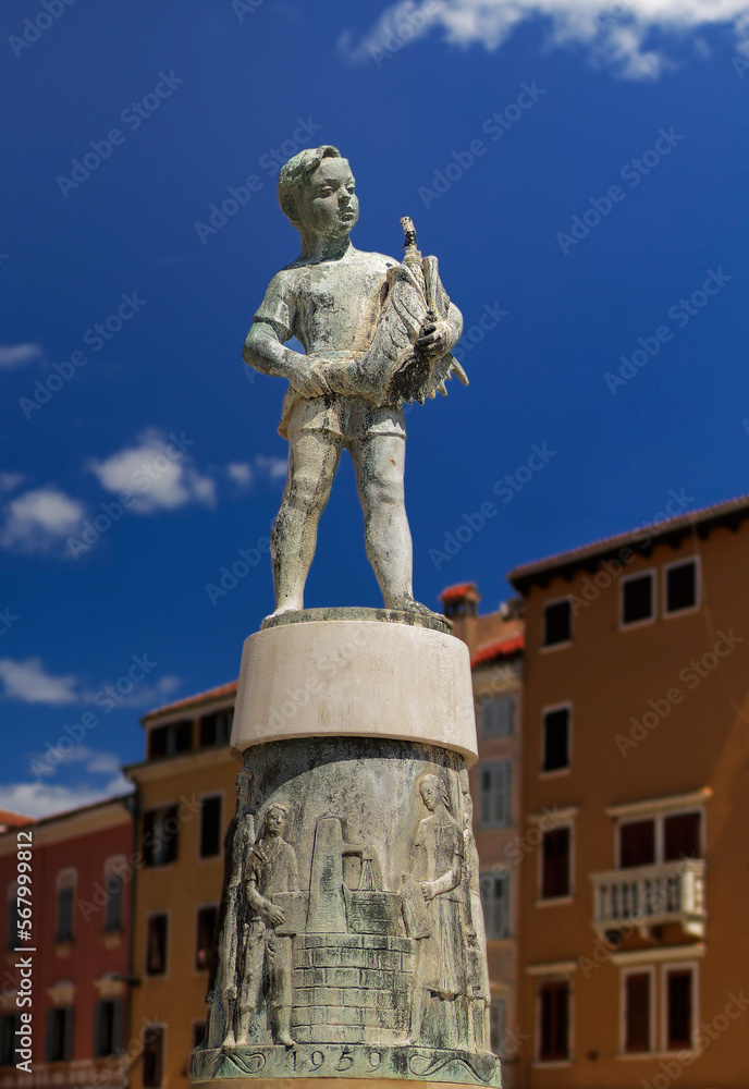 Obraz premium statue in Rovinj