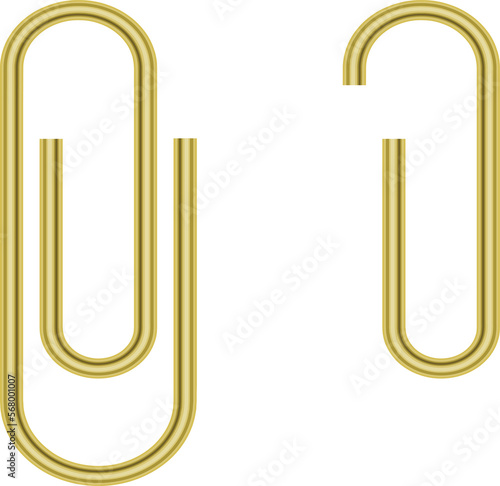 clip yellow. paperclip transparent background	