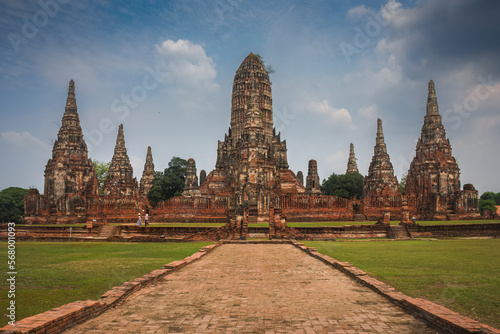 In the historic centre of Ayutthaya