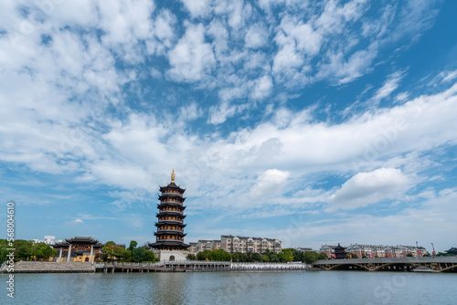 Taizhou Fengcheng Riverside Urban Landscape Street View photo