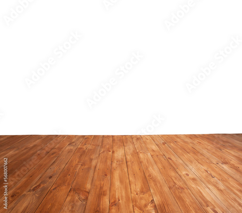 wooden floor with lots of planks and transparent wall