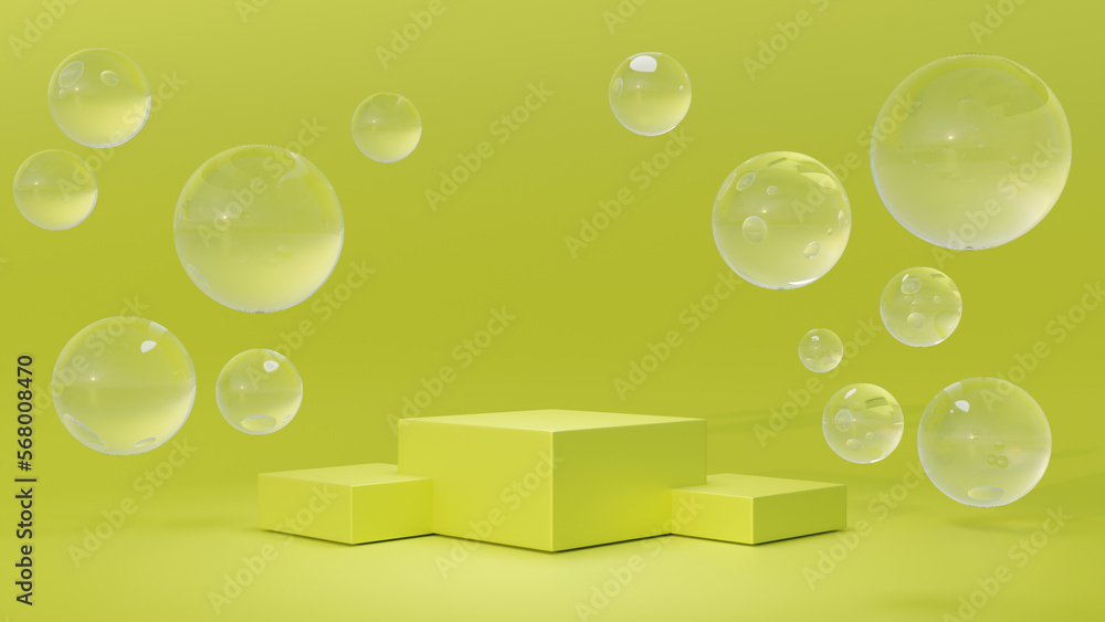 Yellow products display 3d background podium scene with shape geometric platform. background 3d rendering with podium. display to show cosmetic products. Stage showcase on pedestal display studio Yellow products display 3d background podium scene with shape geometric platform. background 3d rendering with podium. display to show cosmetic products. Stage showcase on pedestal display studio