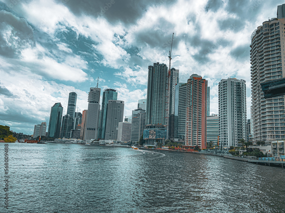 Obraz premium city skyline