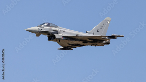 Dassault Rafale presentation at an air show  photo