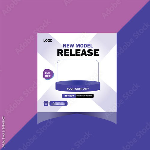 super sale social media banner template