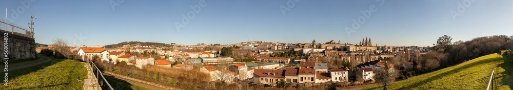 Panorama of Santiago de Compostela