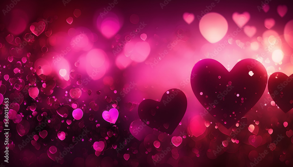 luminous hearts with bokeh, on valentine's day, romance, digital illustration, 3d rendering, luminous hearts with bokeh, on valentine's day, romance, digital illustration, 3d rendering,