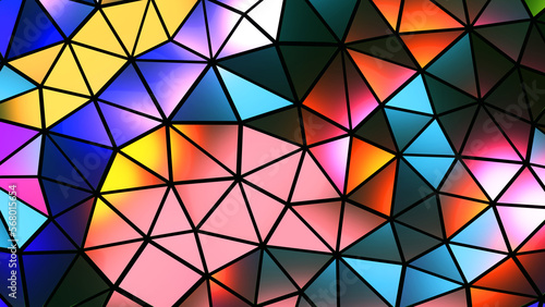 Abstract mosaic background,...