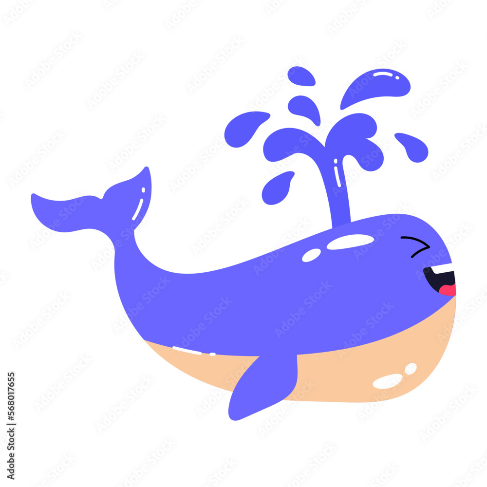 Obraz premium Cute Dolphin