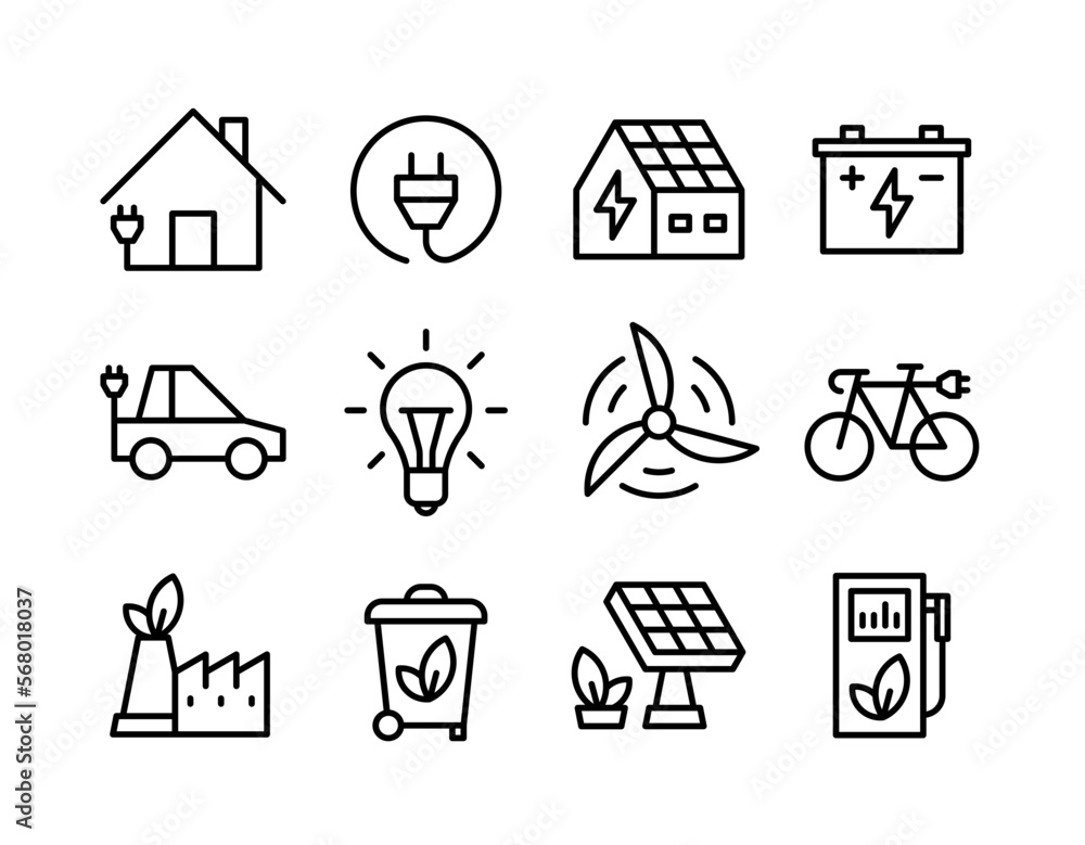 Ecology icons set. Minimal thin line web icon set. Thin line icon set
Ecology icons set. Minimal thin line web icon set. Thin line icon set