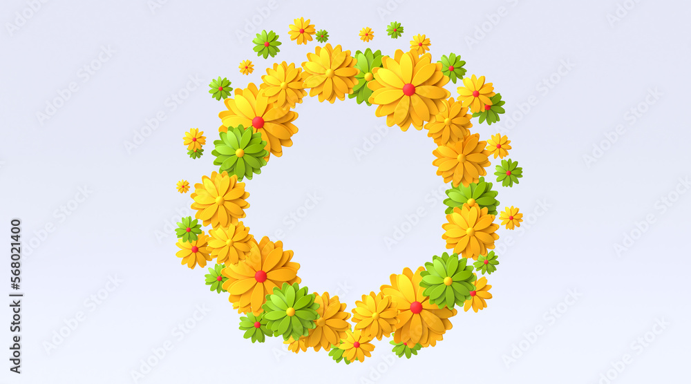 HAPPY WOMEN'S DAY 8 march. Yellow Flowers round. Summer Spring flowers HAPPY WOMEN'S DAY 8 march. Yellow Flowers round. Summer Spring flowers