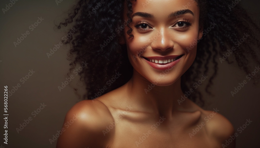 Fototapeta premium Smiling young woman