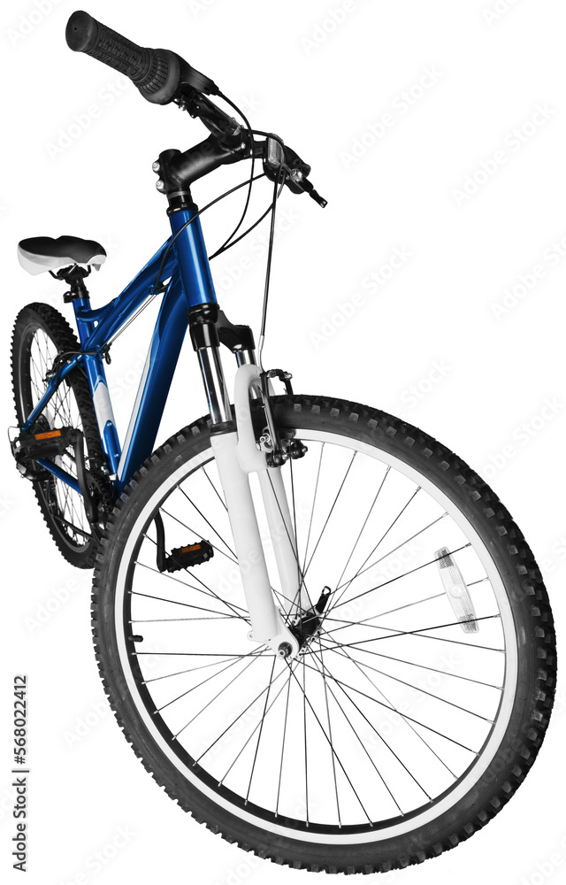 The sport modern mountain bike