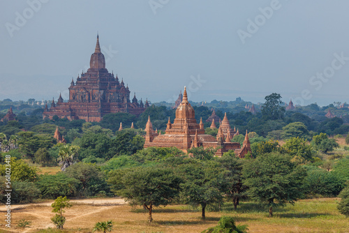 Temple and Pagodas of Bagan in Myanmar