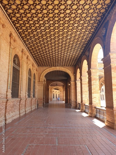 interior of plaza de espana