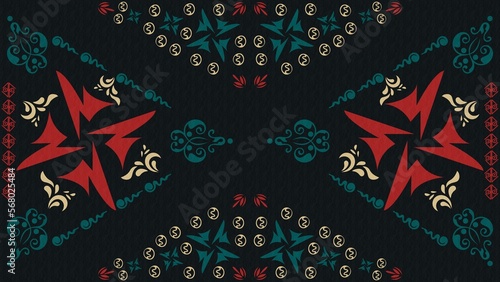 Modern Colored Geometrical textured pattern with decorative ornamental illustrations for desktop, wallpaper, background, texture, storytelling, cover