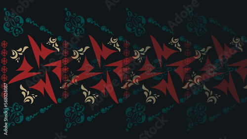 Modern Colored Geometrical textured pattern with decorative ornamental illustrations for desktop, wallpaper, background, texture, storytelling, cover