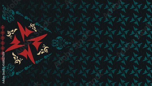 Modern Colored Geometrical textured pattern with decorative ornamental illustrations for desktop, wallpaper, background, texture, storytelling, cover