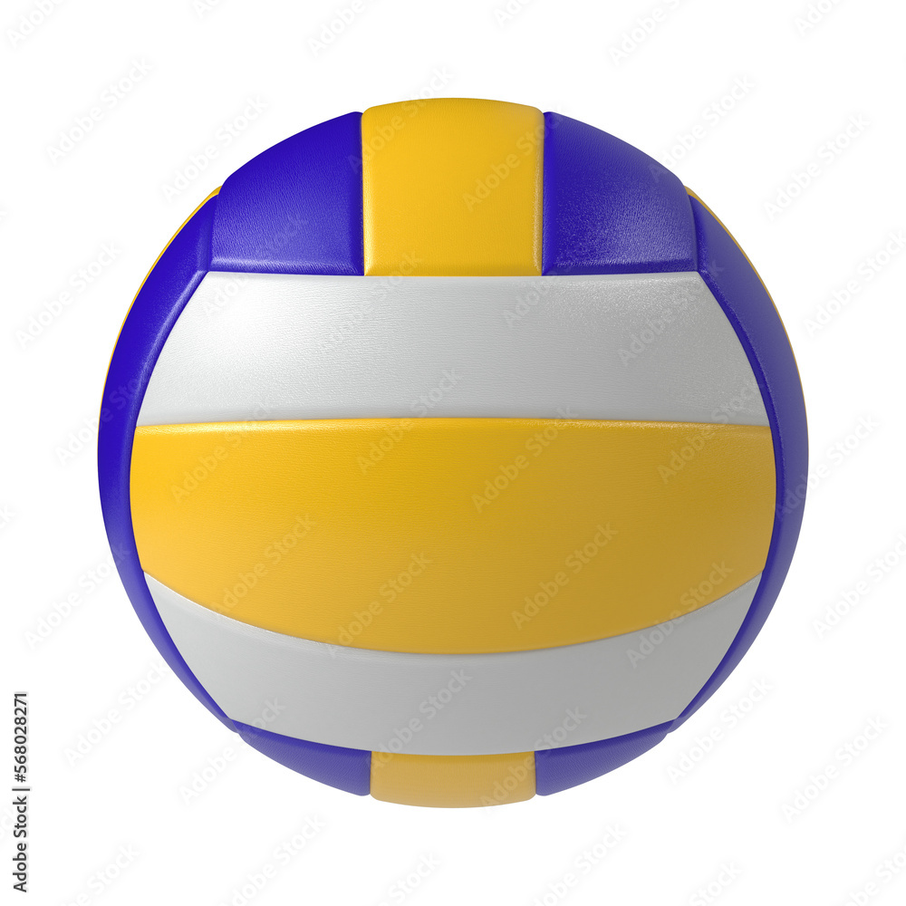 Volleyball ball isolated transparent background 3d rendering
Volleyball ball isolated transparent background 3d rendering