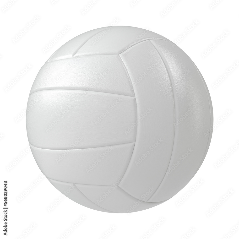 Volleyball ball isolated transparent background 3d rendering Stock ...